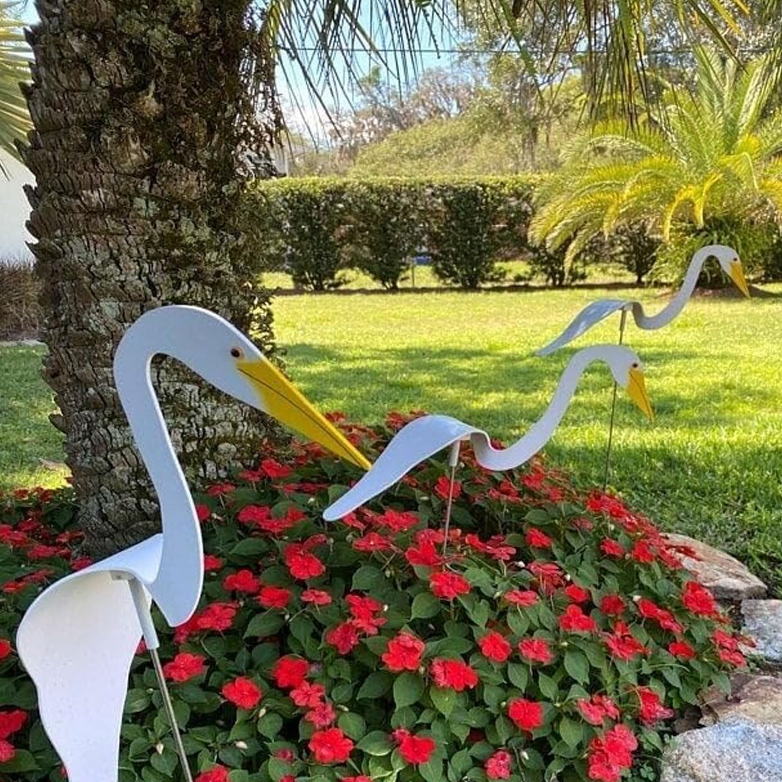 Amazon.com: 2 Pcs Florida Dancing Birds Garden Metal Art,Sherem